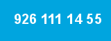 926 111 14 55
